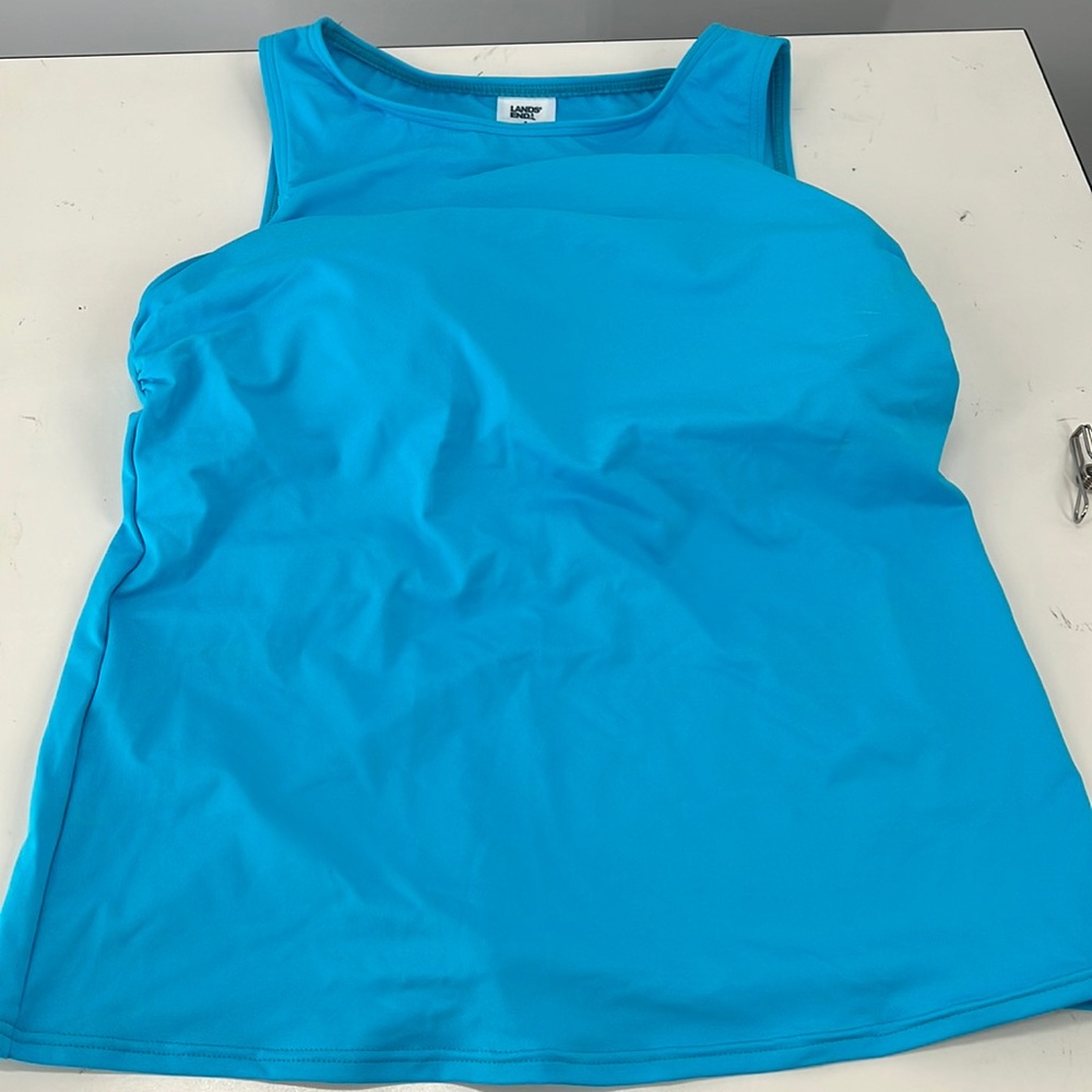 NWOT Lands End Tankini Top